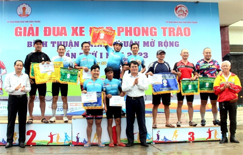 Giải đua xe đạp phong trào Bình Thuận - Ninh Thuận mở rộng năm 2023